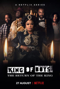 Key Artwork for the Netflix Original Series King Of Boys: Return Of The King, photographed by Remi Adetiba and Olubunmi Adetiba