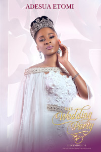 Adesua Etomi (The Wedding Party character poster) photographed by Remi Adetiba