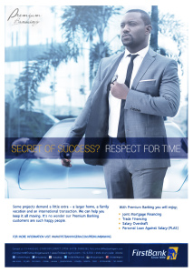 First Bank Nigeria ad campaign - photographed by Remi Adetiba