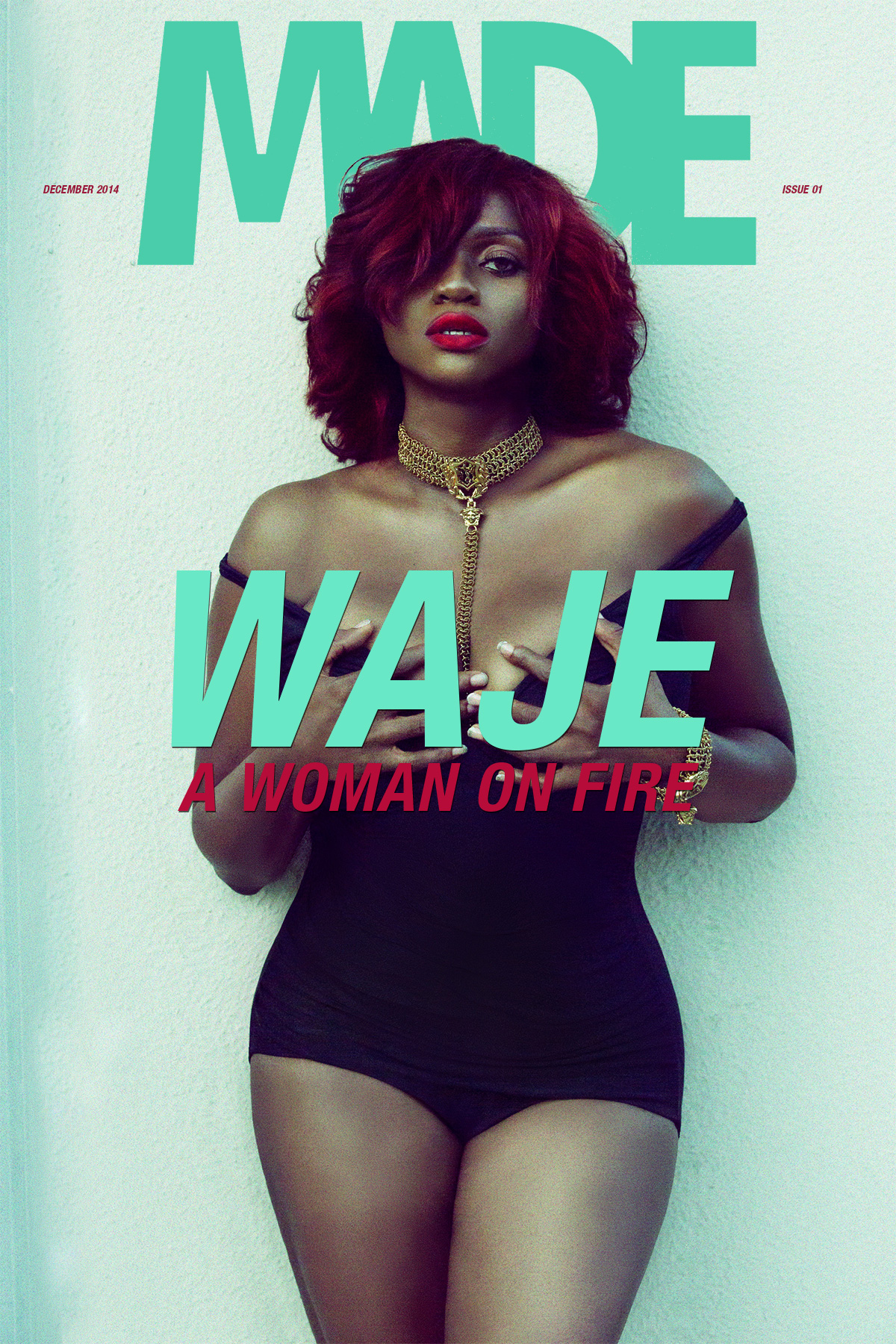 Waje for Made Magazine - photographed by Remi Adetiba