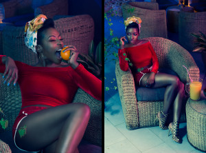 Dorcas Shola Fapson for NdaniTV's The Juice - Photography by Remi Adetiba