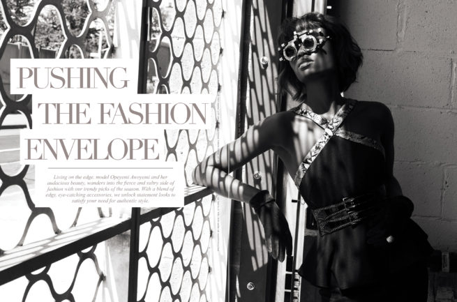 Model Yemi Awoyemi for Schick Magazine October 2017, photographed by Remi Adetiba