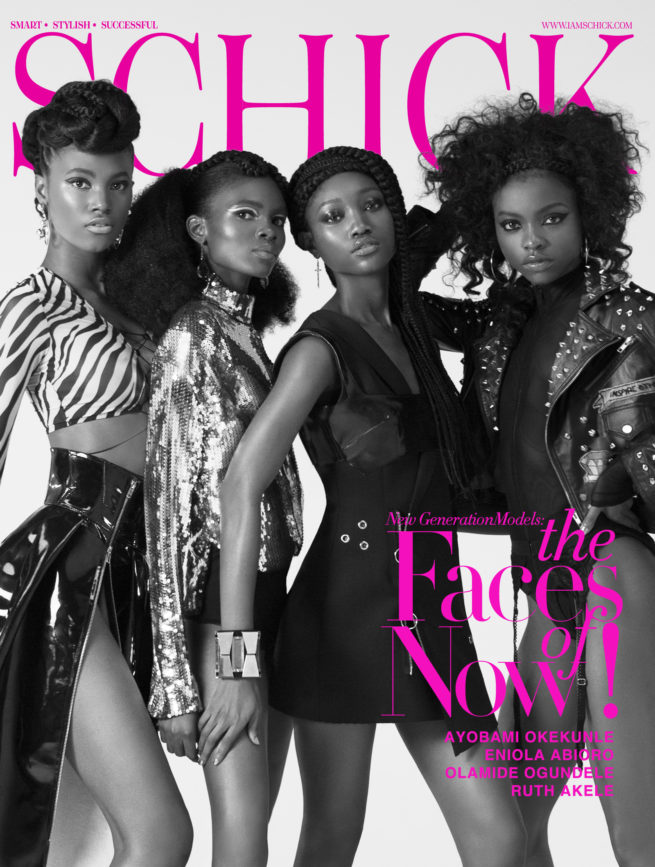 Models photographed by Remi Adetiba for SCHICK Magazine
