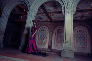 Model Imade Ogbewi, photographed by Remi Adetiba for luxury fragrance retailer Rare Dahlia.